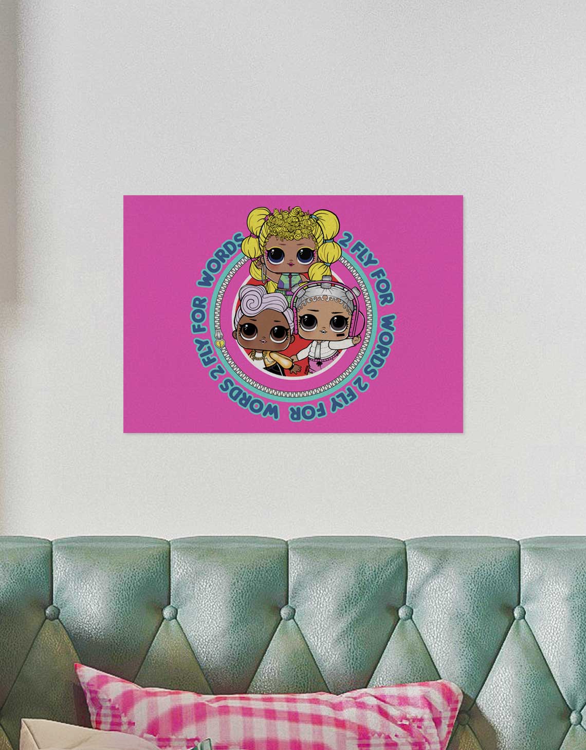 LOL Surprise 2 Fly A3 Wall Art