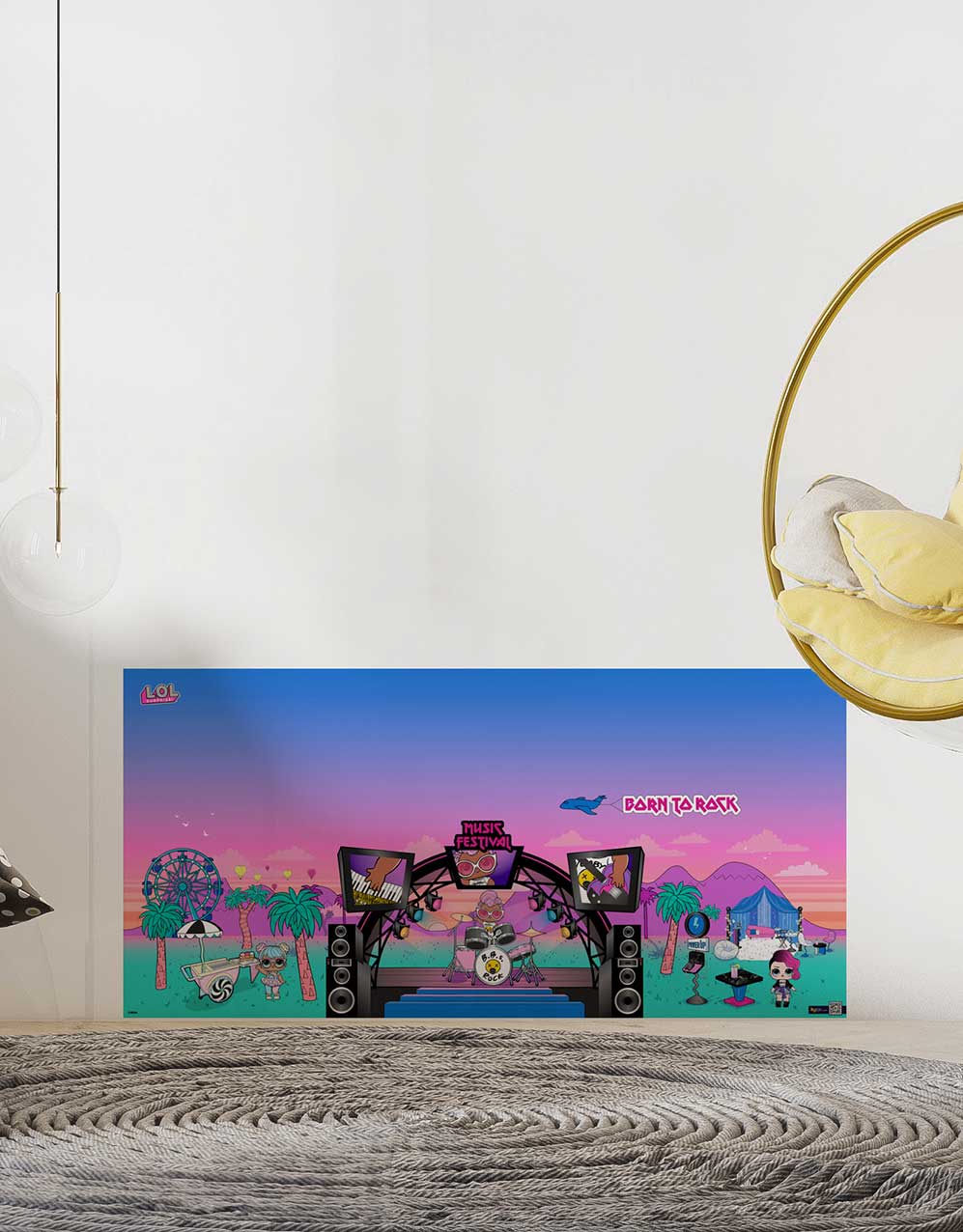 LOL Surprise Music Festival Interactive Wallpaper