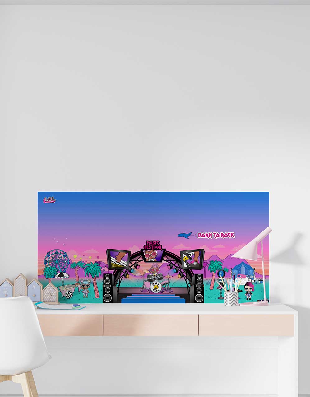 LOL Surprise Music Festival Interactive Wallpaper