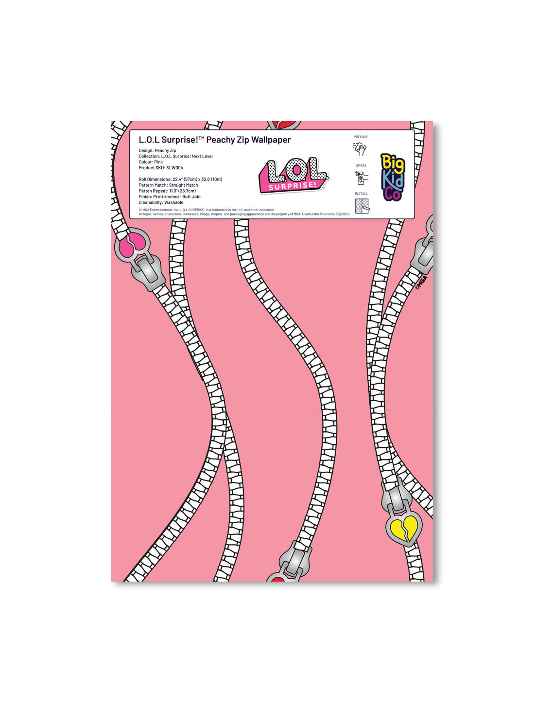 LOL Surprise Peachy Zip Wallpaper