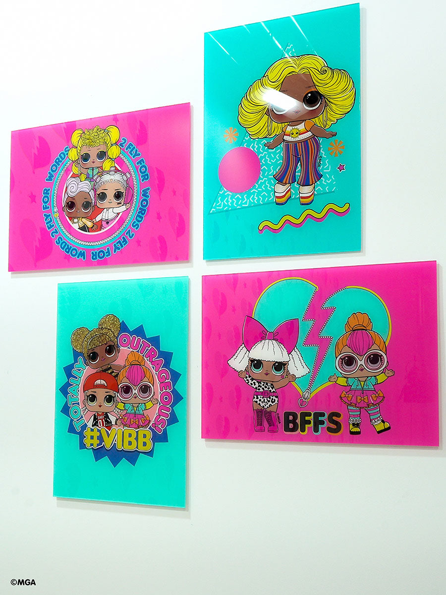 LOL Surprise Shiney Babay A3 Wall Art