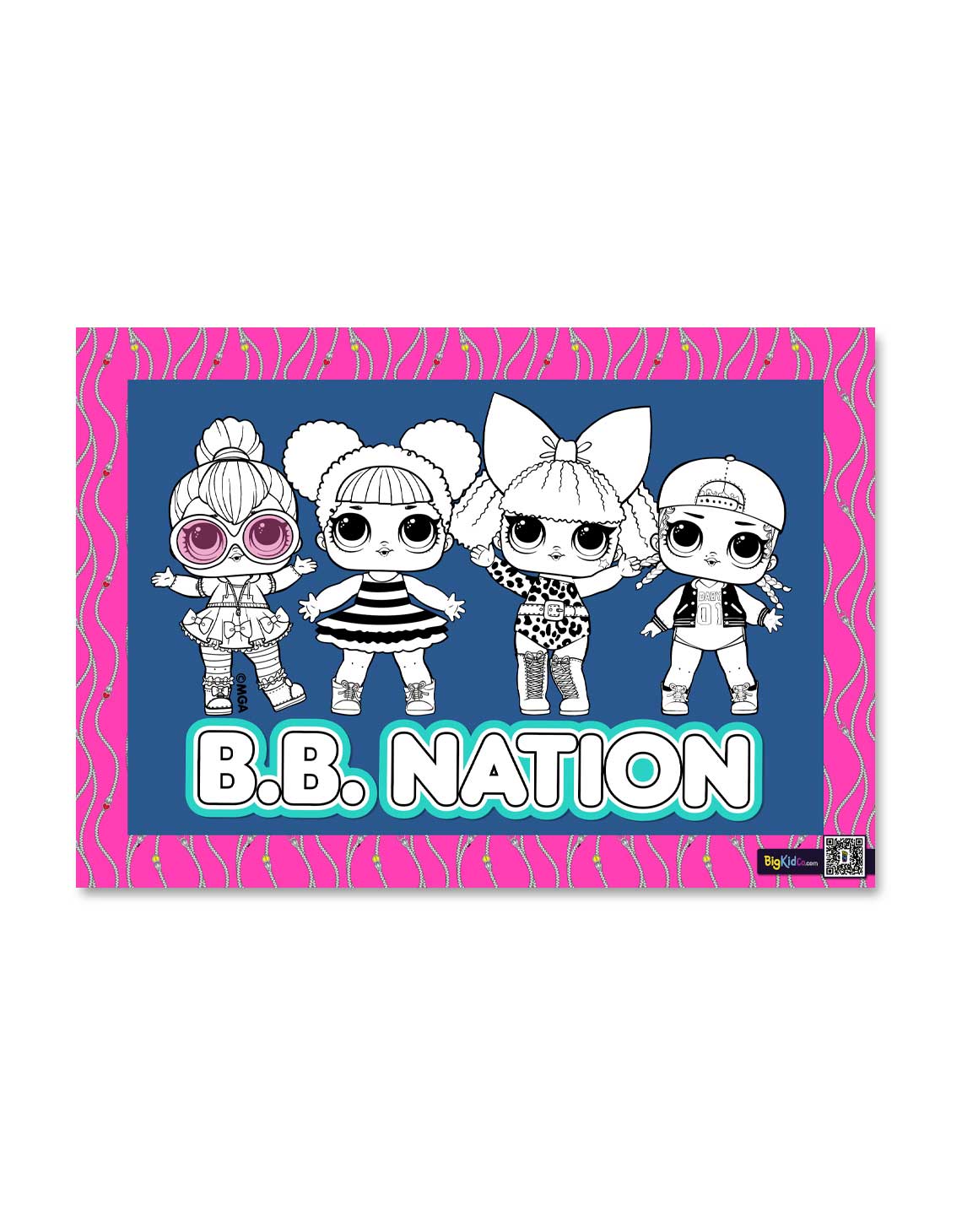 LOL Surprise BB Nation A3 Creative Art