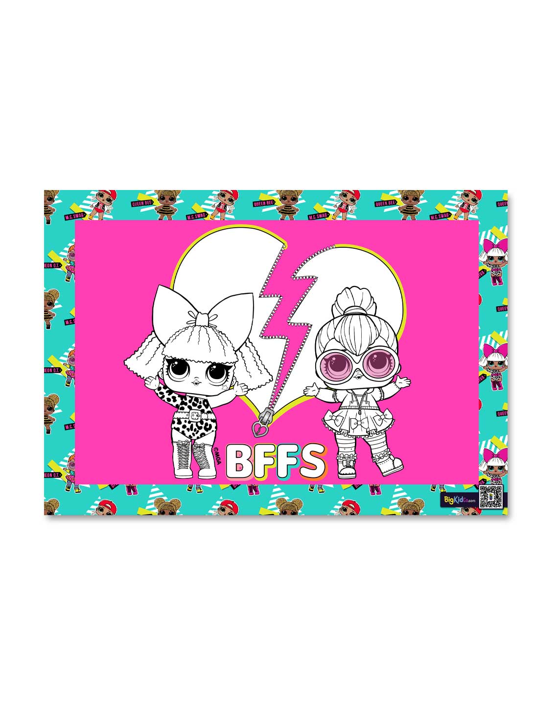 LOL Surprise BFFS A3 Creative Art