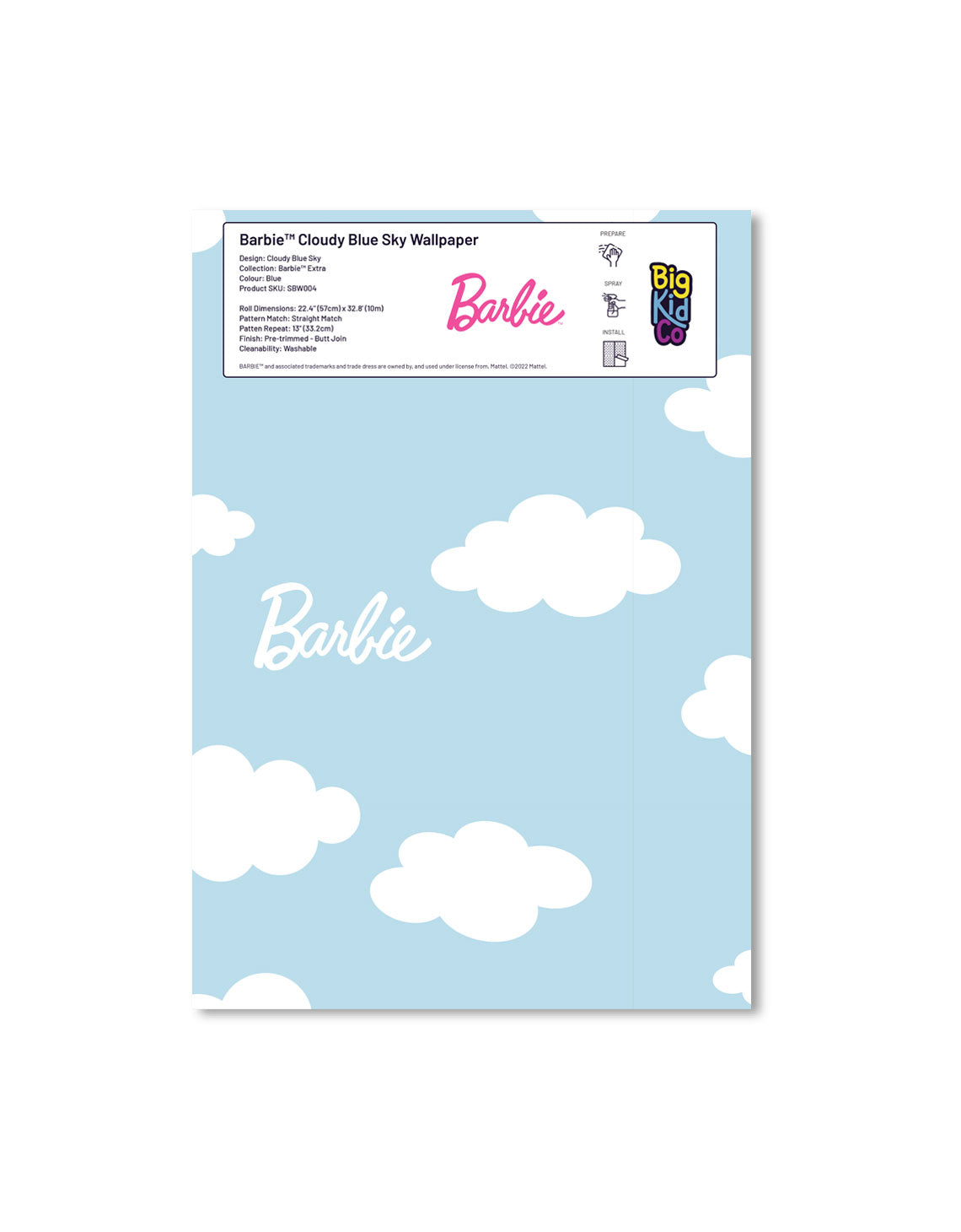 Barbie Cloudy Blue Sky Wallpaper