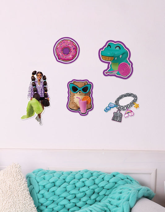 Barbie Extra Removable Wall Decals - Pack 2