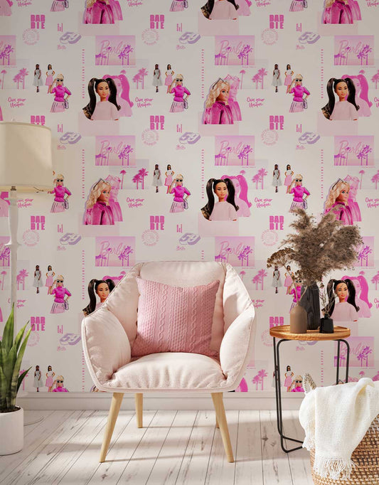 Barbie Own Your Unique Wallpaper Mural