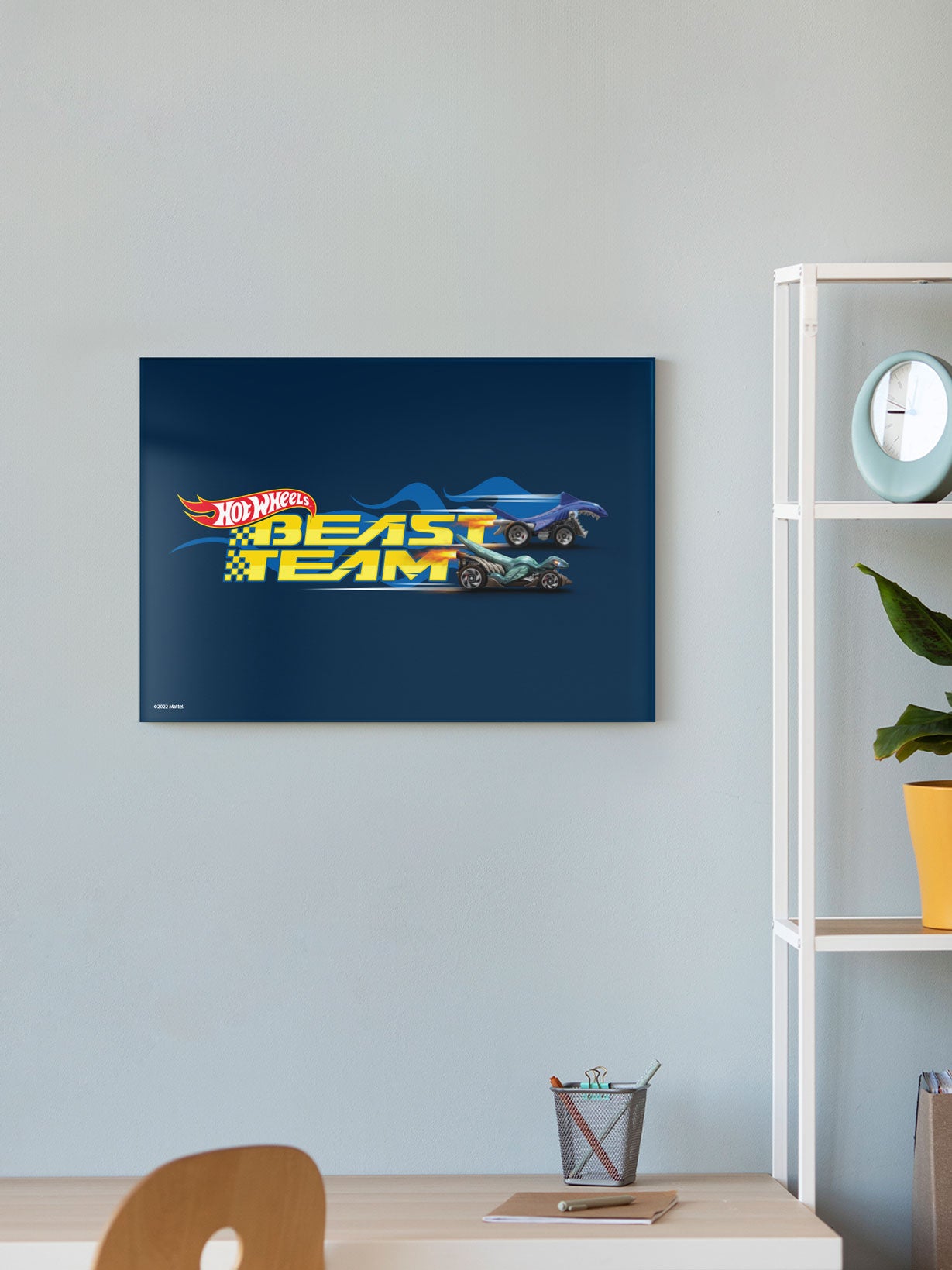 Hot Wheels Beast Team A3 Wall Art