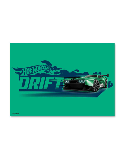 Hot Wheels Drift A3 Wall Art