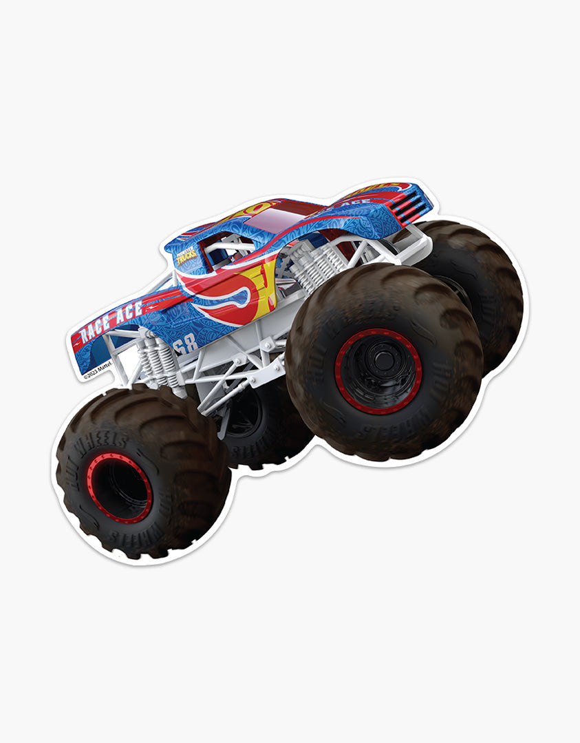 Hot Wheels Monster Trucks Removable Wall Decals - Pack 1