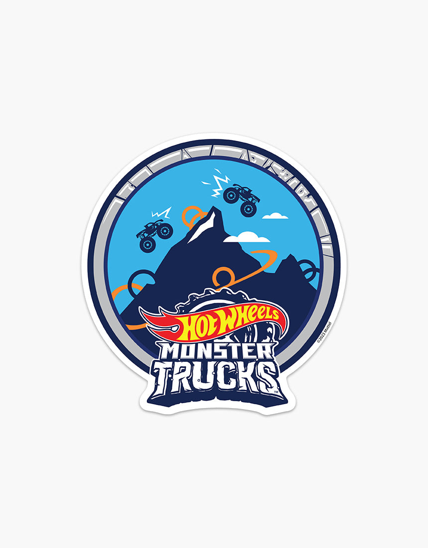 Hot Wheels Monster Trucks Removable Wall Decals - Pack 2
