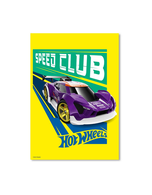 Hot Wheels Speed Club A3 Wall Art