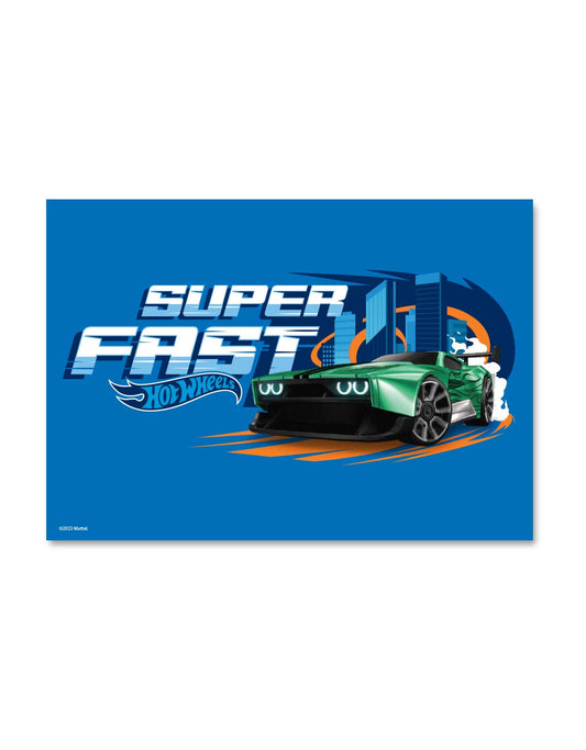 Hot Wheels Super Fast A3 Wall Art