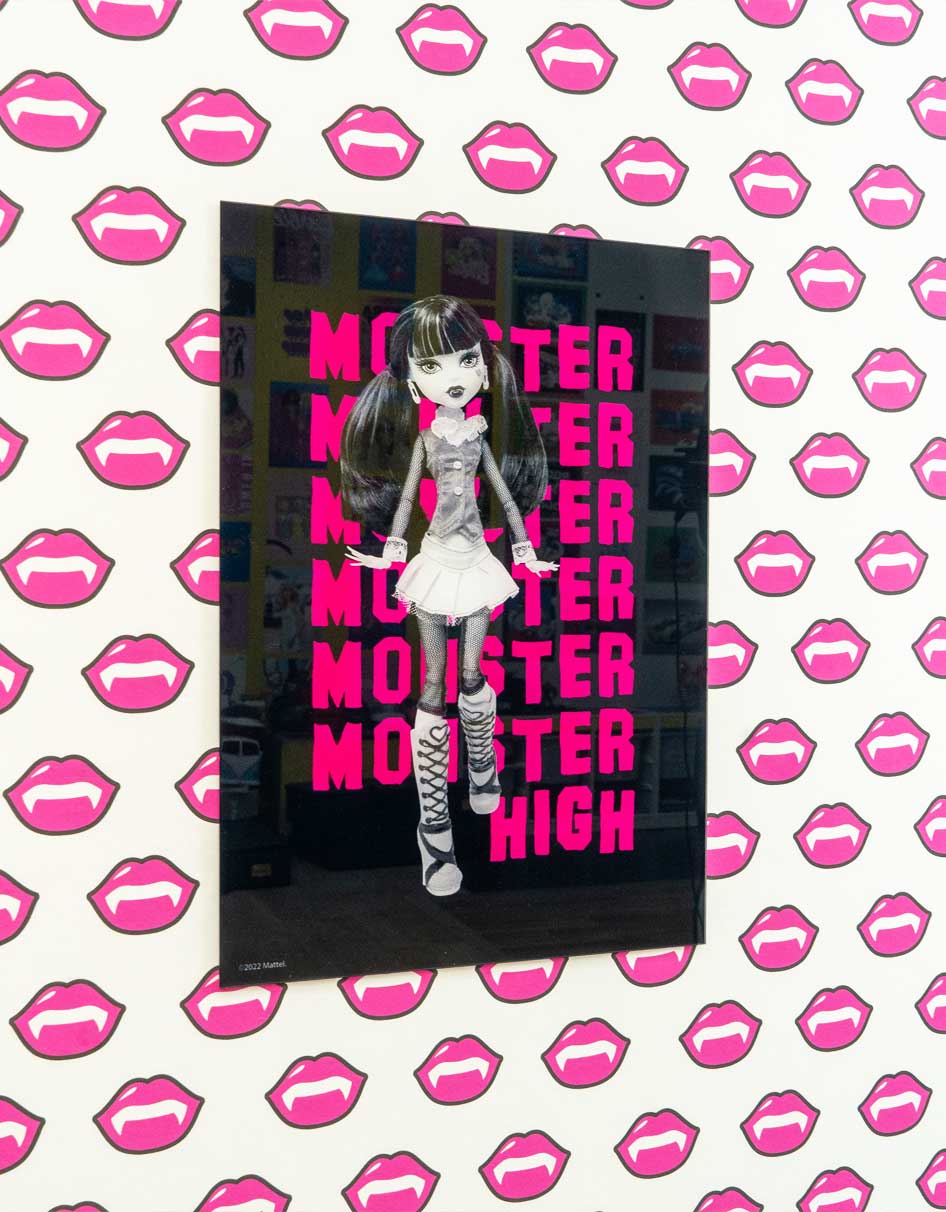 Monster High Draculaura A3 Wall Art