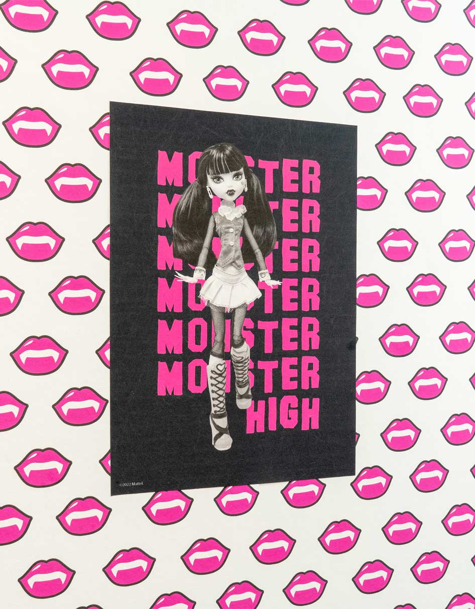 Monster High Draculaura A3 Wall Art