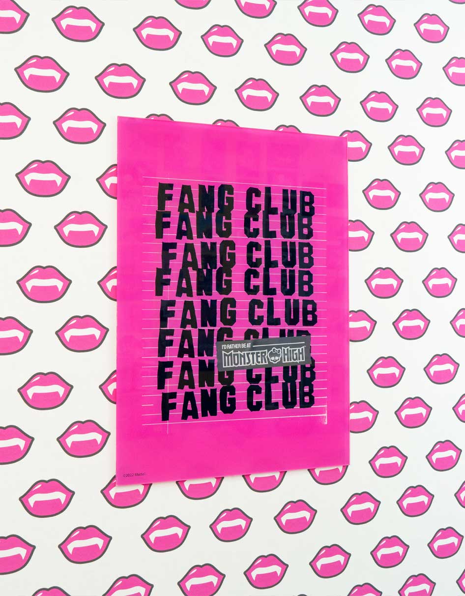 Monster High Fang Club A3 Wall Art