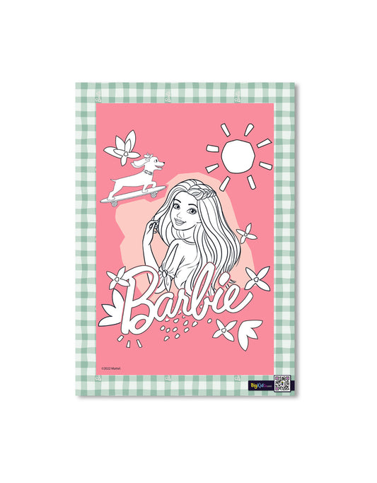 Barbie Collage Summer A3 Creative Art