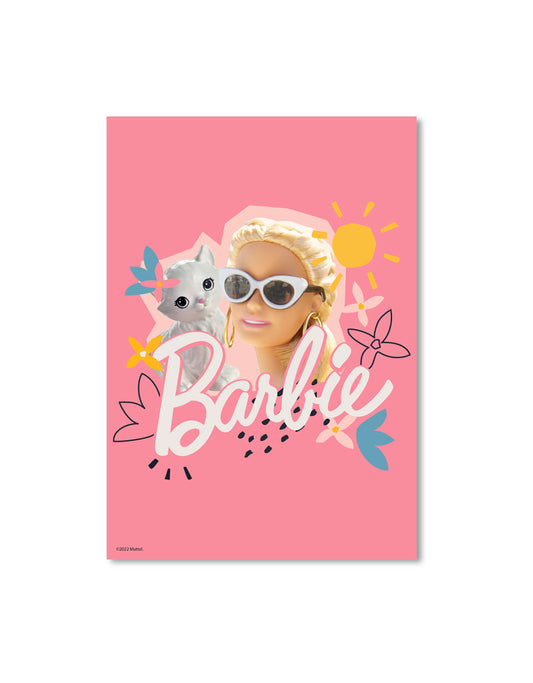 Barbie Collage Summer A3 Wall Art