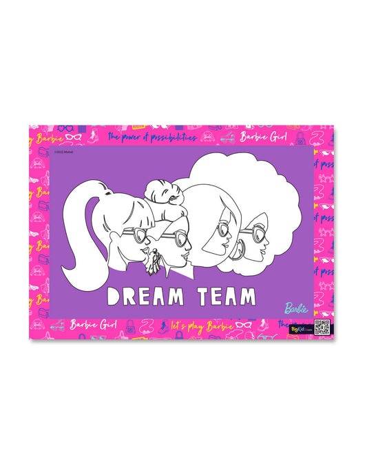 Barbie Dream Team A3 Creative Art