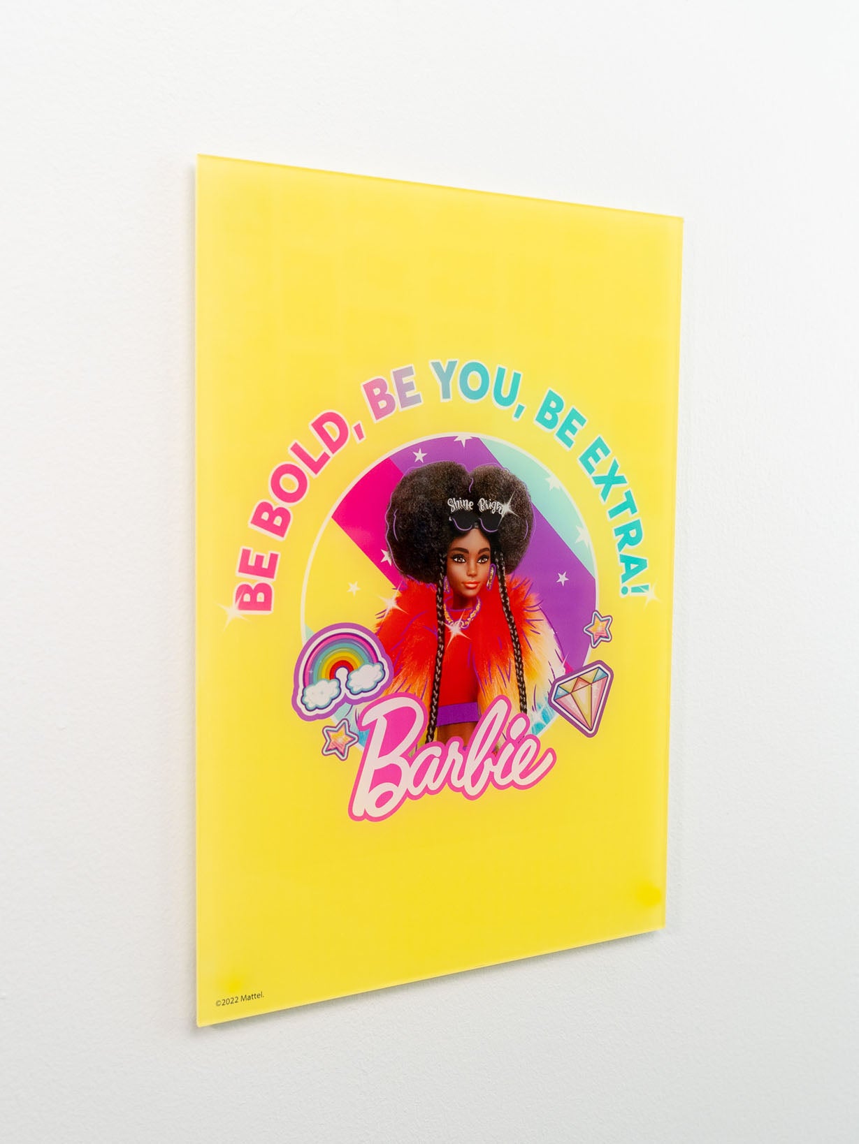 Barbie Extra Be Bold, Be You, Be Extra! A3 Wall Art