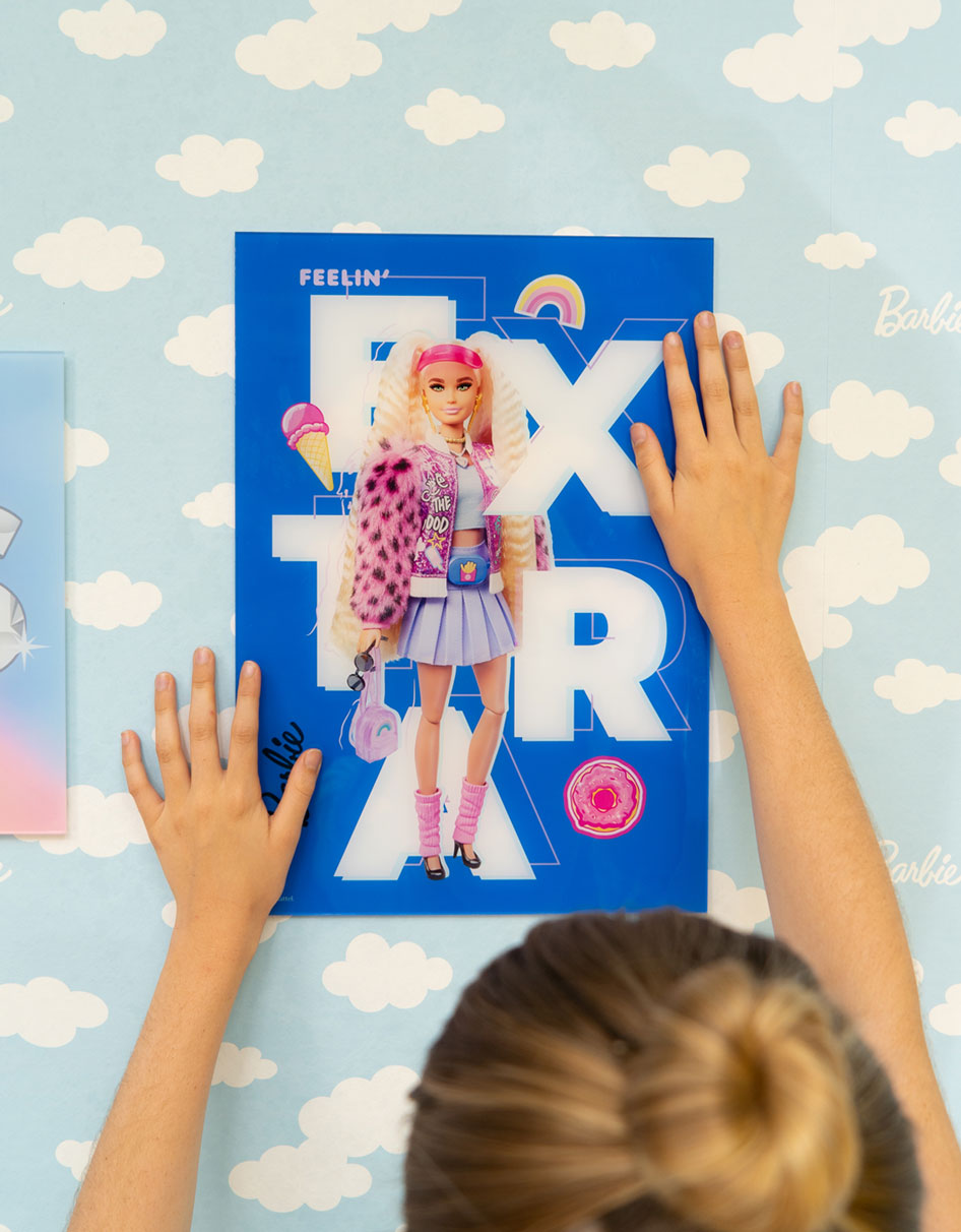 Barbie Extra Feelin' Extra A3 Wall Art