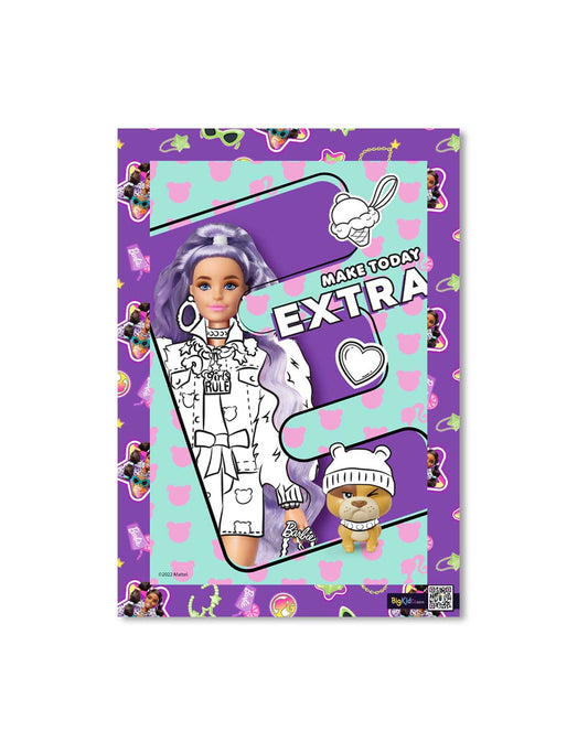 Barbie Extra Make Today Extra A3 Creative Art
