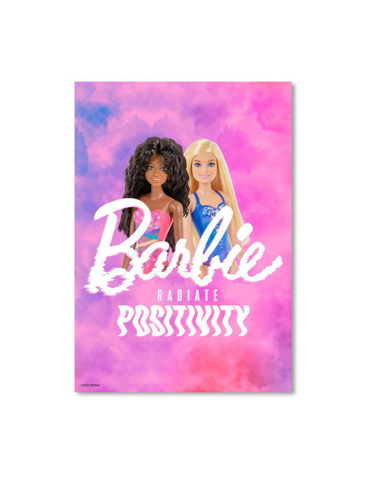 Barbie Mermaid Power Radiate Positivity A3 Wall Art