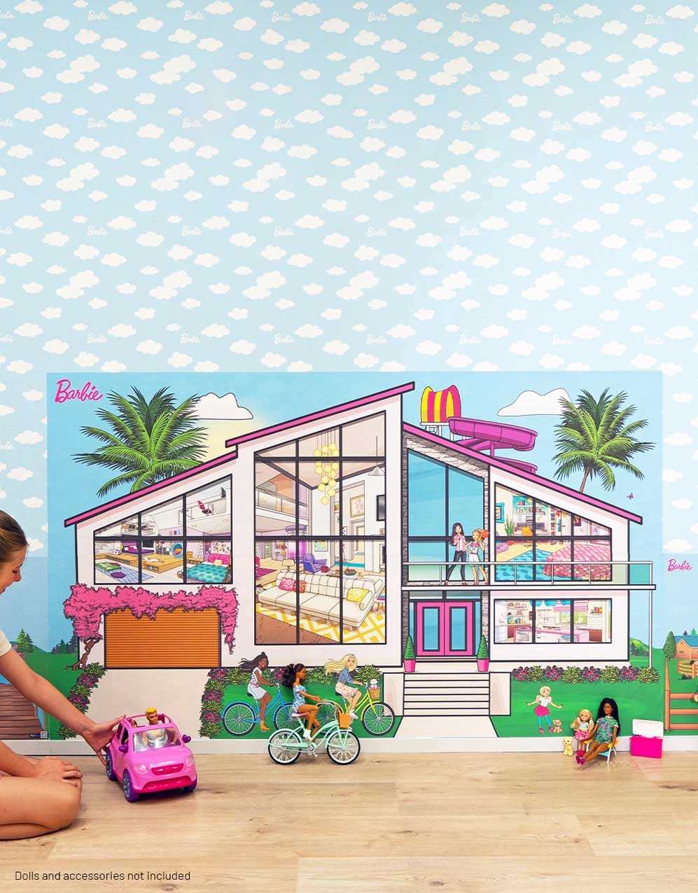 Barbie Adventures Dreamhouse Interactive Wallpaper
