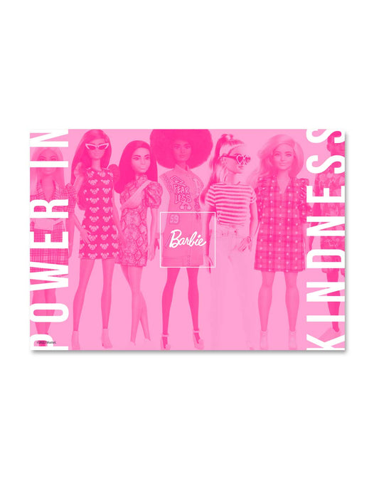 Barbie Power In Kindness A3 Wall Art