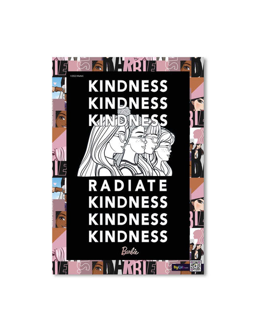 Barbie Radiate Kindness A3 Creative Art