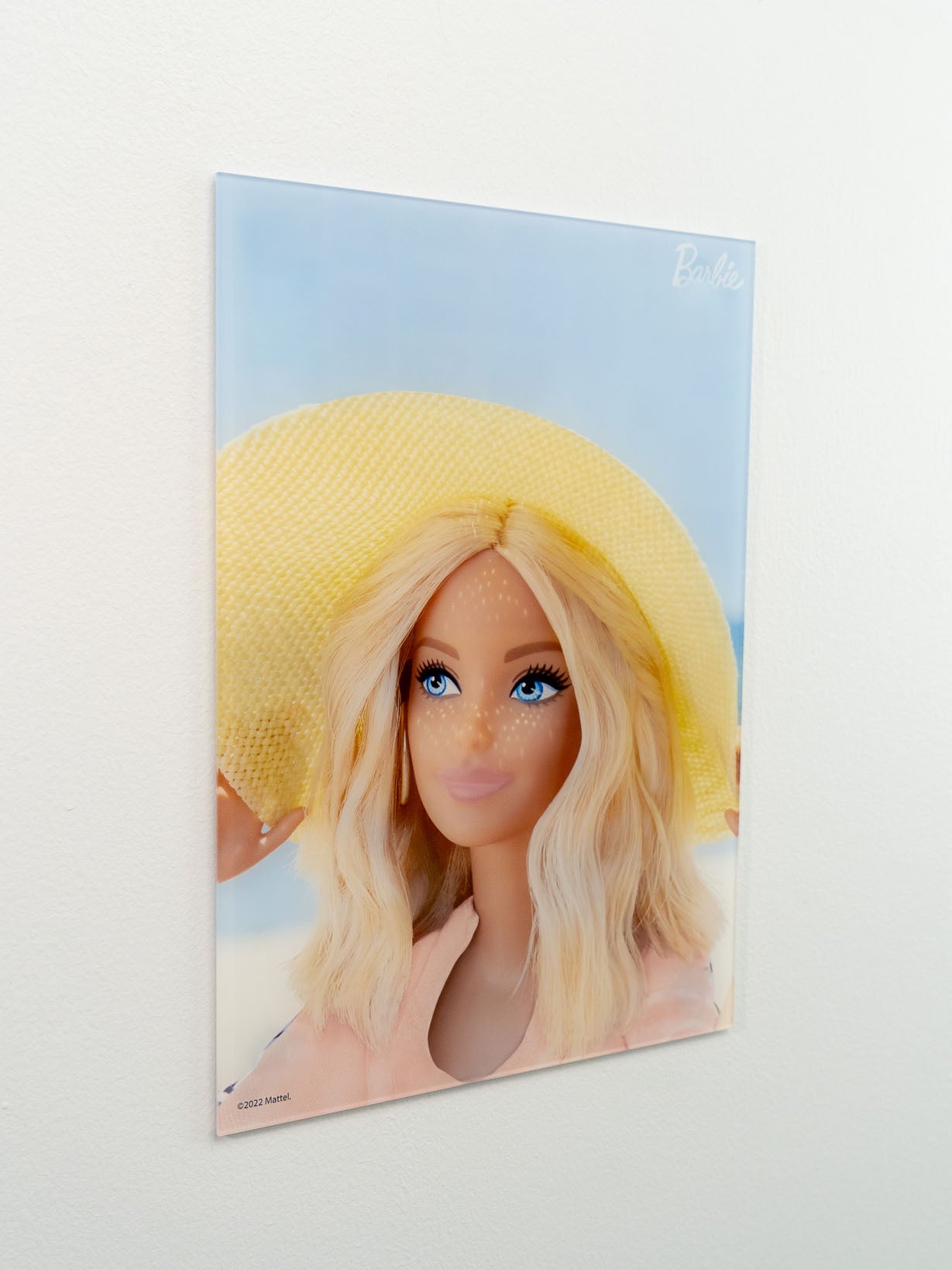 Barbie Summer Sun Hat A3 Wall Art