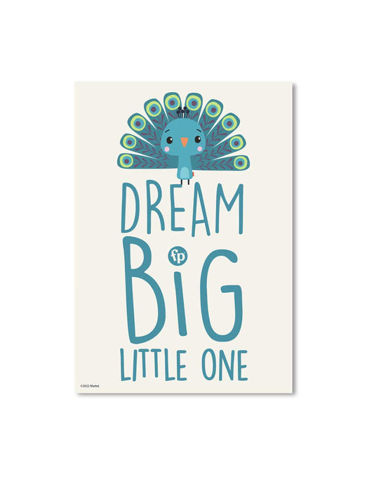 Fisher-Price Dream Big Little One A3 Wall Art