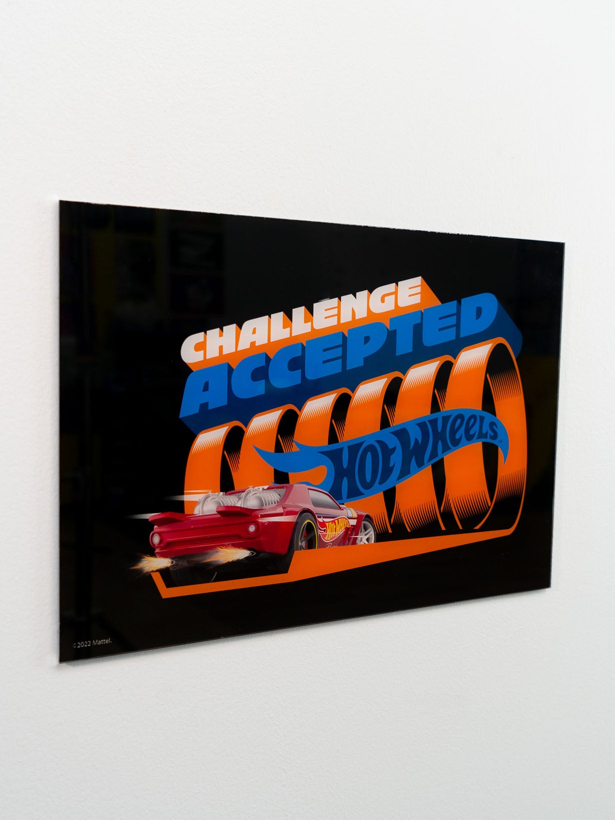 Hot Wheels Challenge Accepted A3 Wall Art