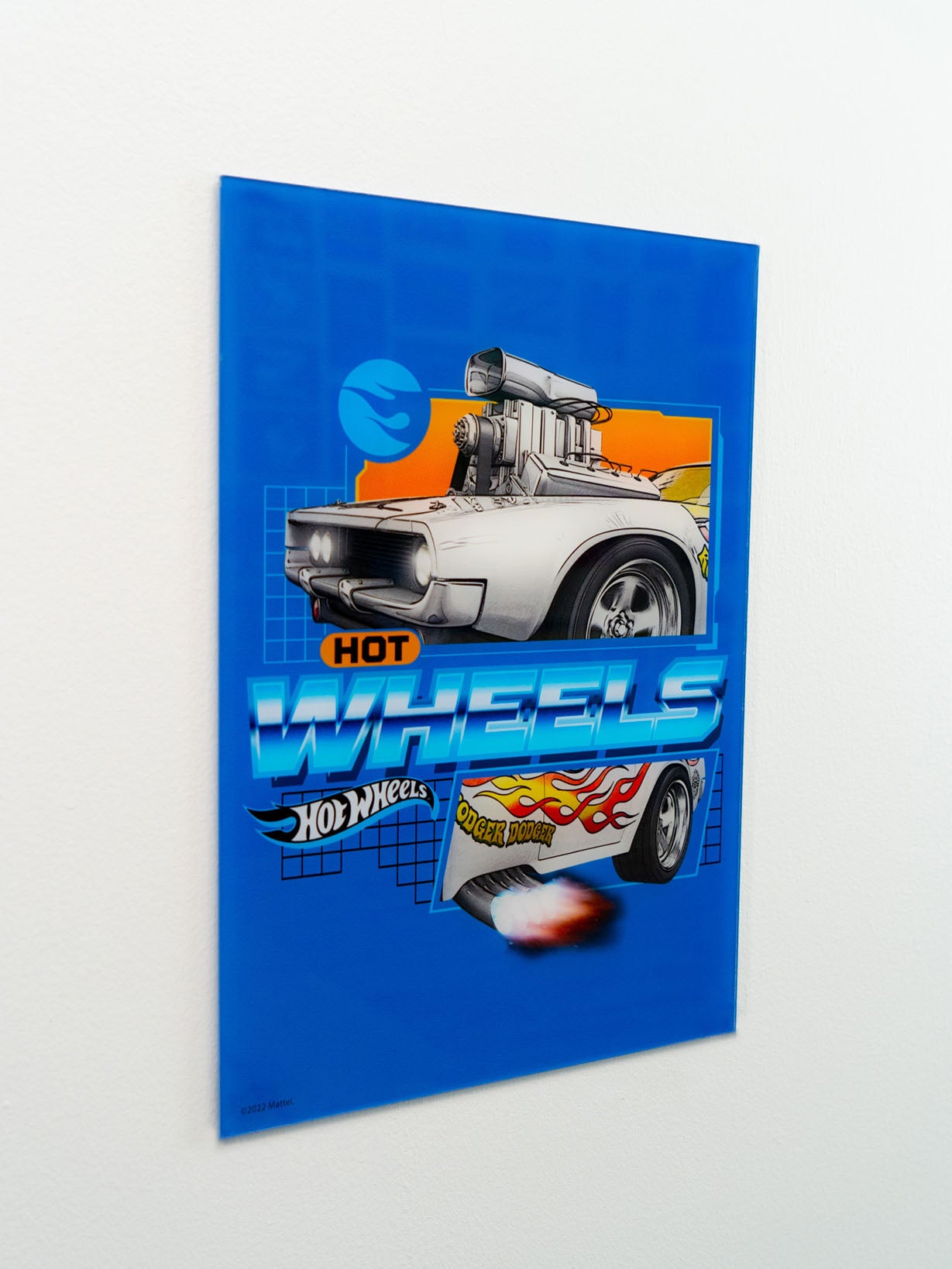 Hot Wheels Infinite Loop Rodger Dodger A3 Wall Art