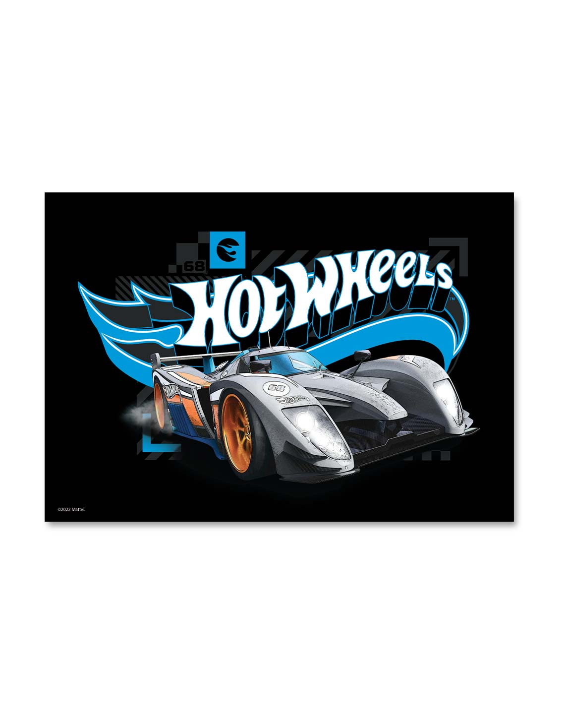 Hot Wheels Infinite Loop 68 A3 Wall Art