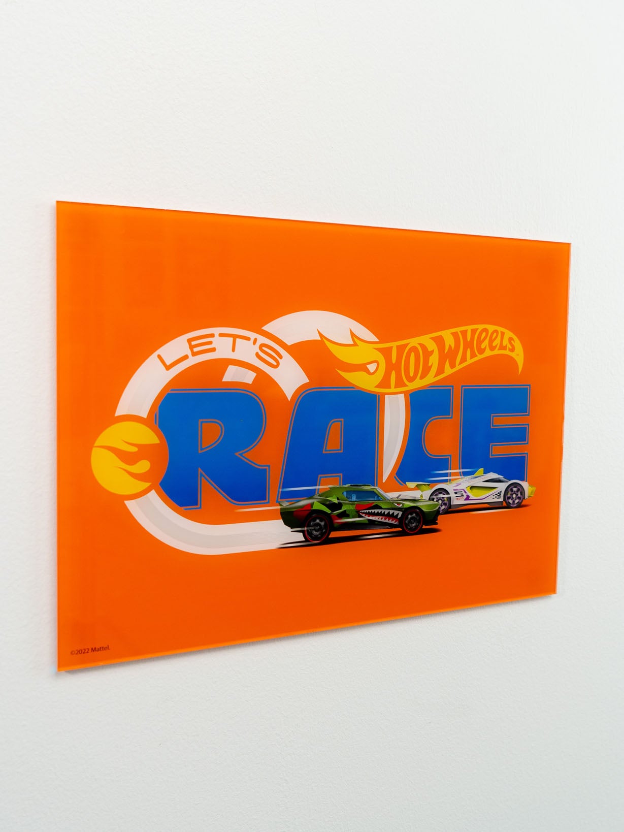 Hot Wheels Let's Race A3 Wall Art