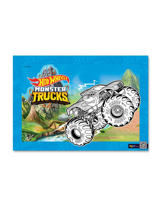Hot Wheels Monster Trucks Race Ace A3 Creative Art