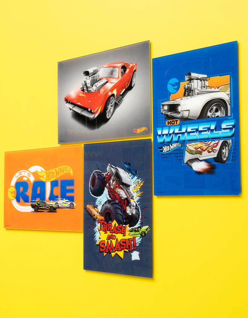 Hot Wheels Let's Race A3 Wall Art