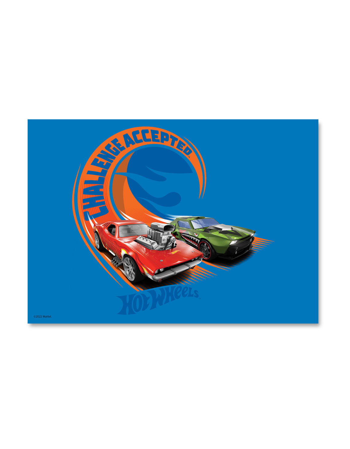 Hot Wheels Rodger Dodger Challenge A3 Wall Art – BigKidCo