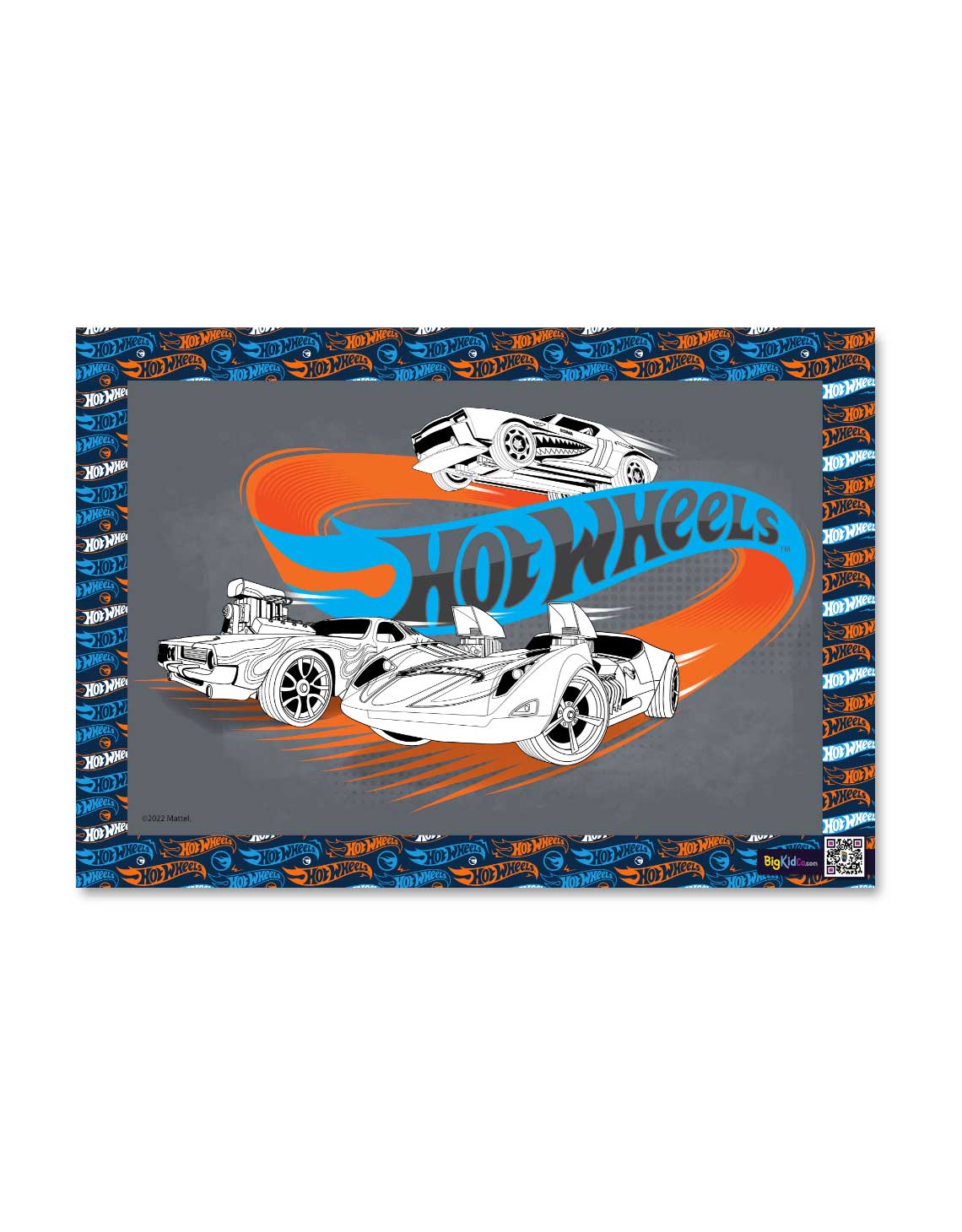 Hot Wheels Twin Mill A3 Creative Art