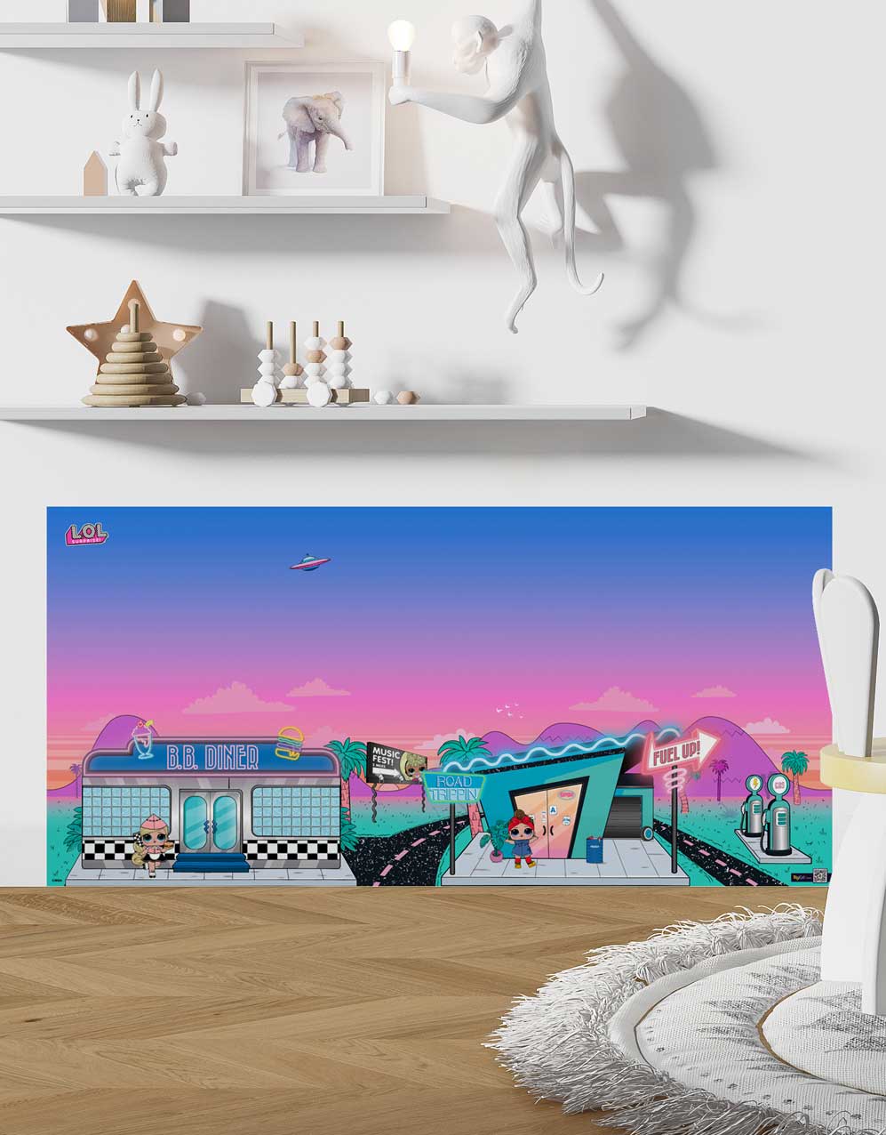 LOL Surprise Road Trip Interactive Wallpaper