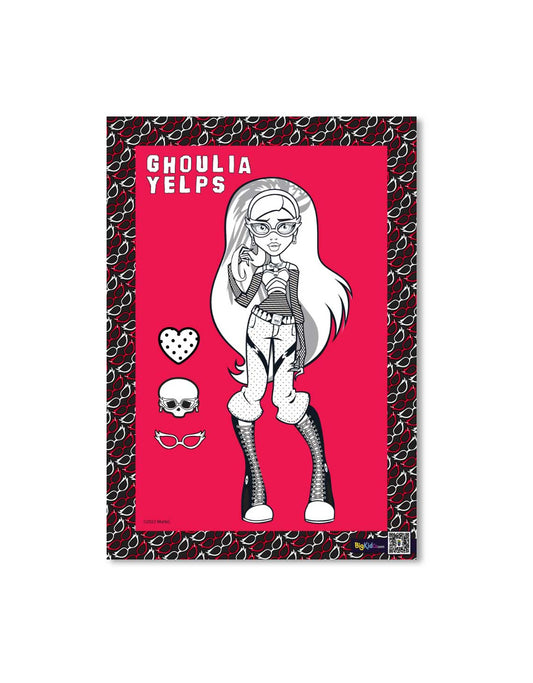 Monster High Ghoulia Yelps A3 Creative Art