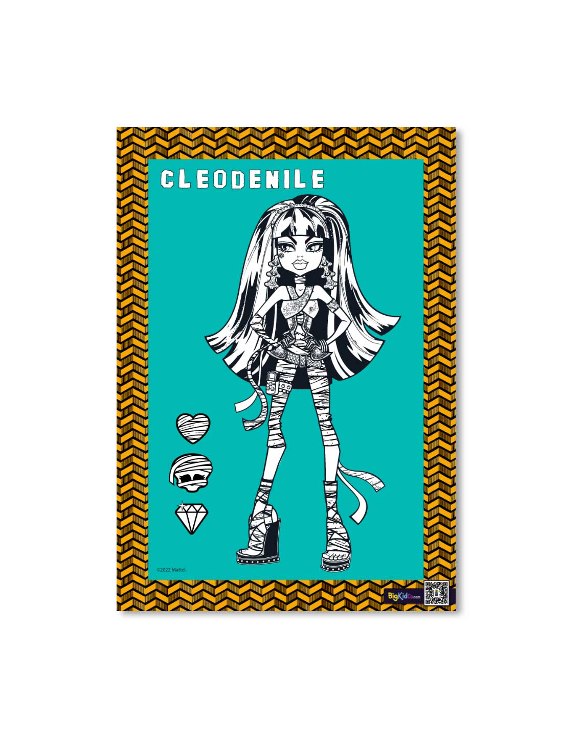 Monster High Cleo De Nile A3 Creative Art