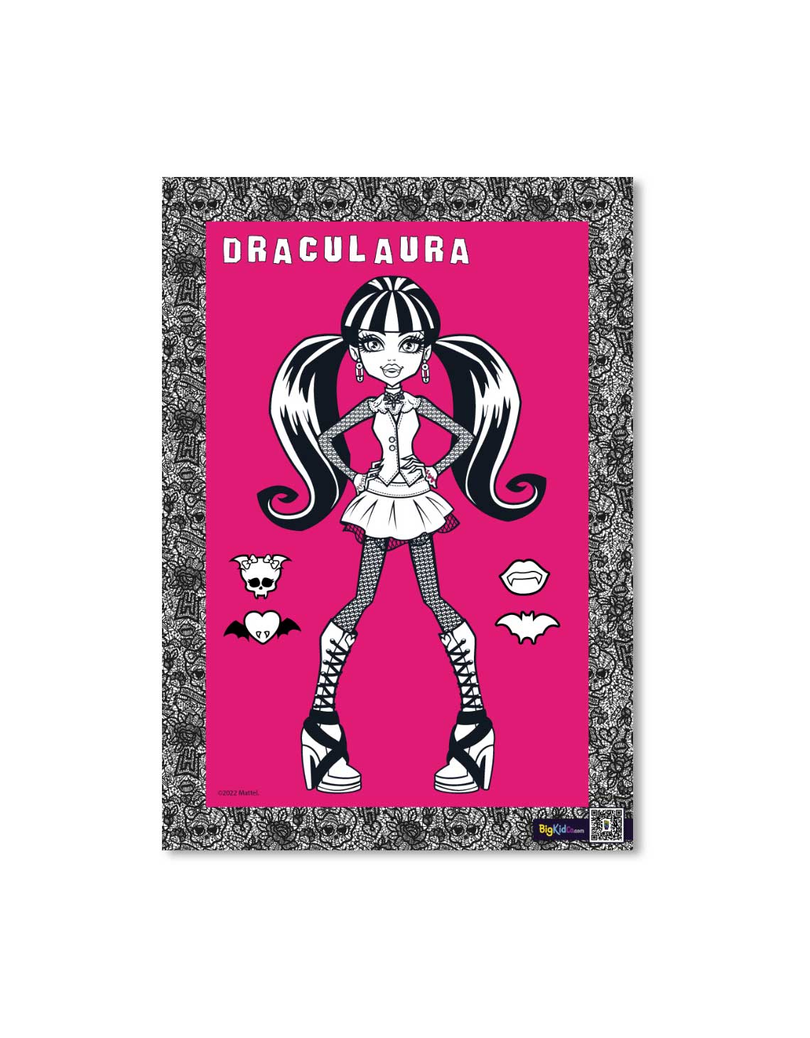 Monster High Draculaura A3 Creative Art