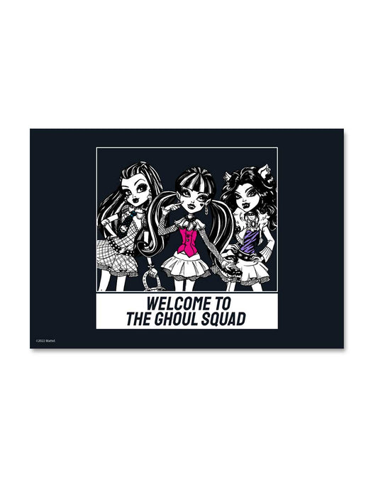 Monster High Ghoul Squad A3 Wall Art